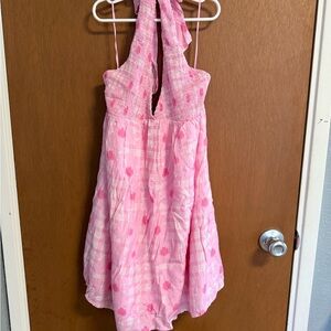 🩷 Fighting Eel Pink Palaka Dress 🩷